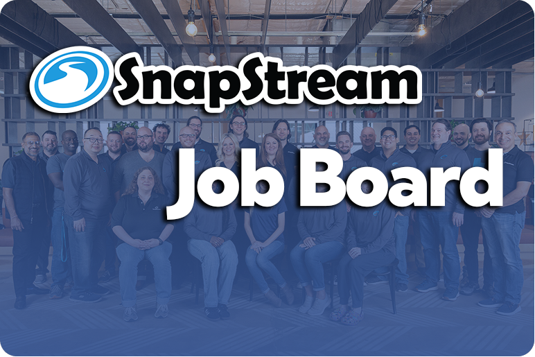 SNapStream Job Board Desc